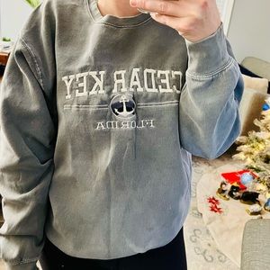 Cedar Key Florida Crewneck Sweatshirt
